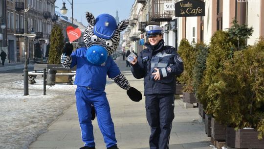 Walentynki z mazowiecką drogówką