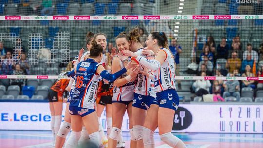 Ważna wygrana E.Leclerc Moya Radomki Radom w Łodzi z Grotem Budowlanymi 