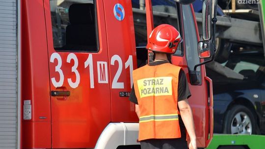 Weekend strażaków: pożary i zatrucia
