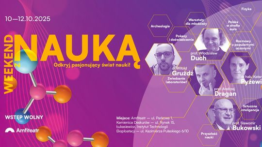 Prof. Andrzej Dragan i wybitni naukowcy w Weekendzie z nauką w Radomiu