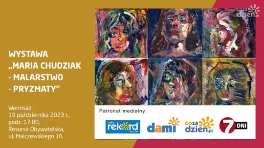 Wernisaż wystawy malarstwa Marii Chudziak