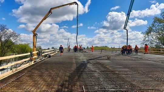 Wiadukt na ul. Żeromskiego - zaczęło się betonowanie 
