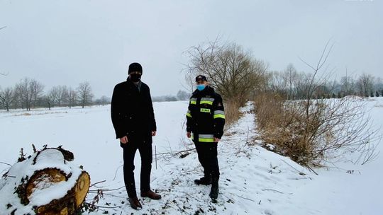 Wicewojewoda zapoznał się z aktualnymi warunkami na rzece Pilicy