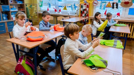 Widoczny i bezpieczny pierwszoklasista