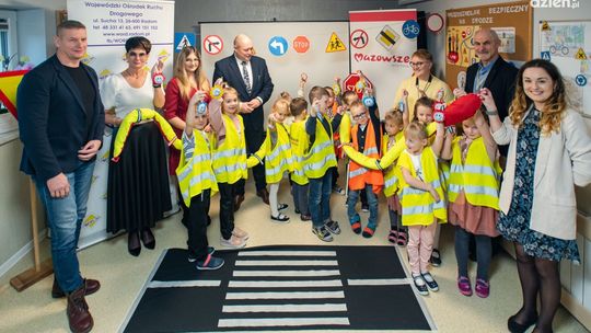 "Widoczny i bezpieczny przedszkolak" w Makowcu