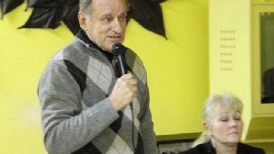 Wieczór artystyczny z Andrzejem Mędrzyckim w Łaźni