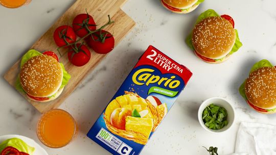 Wielosmakowe napoje Caprio, doskonałe na każdy dzień!