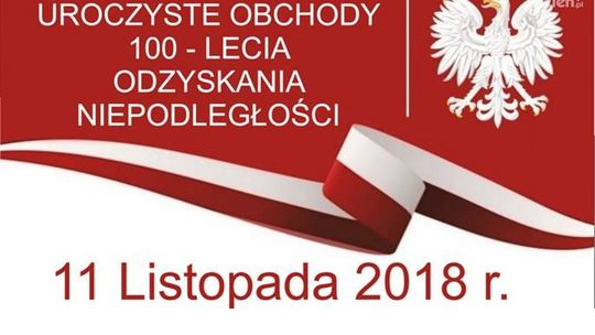 Wierzbica. Plan obchodów 100-lecia niepodległości