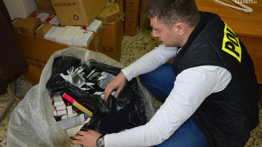 WIERZBICA. Podrobione towary w rękach policji