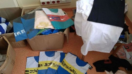 Wierzbica. Policja zabezpieczyła podróbki