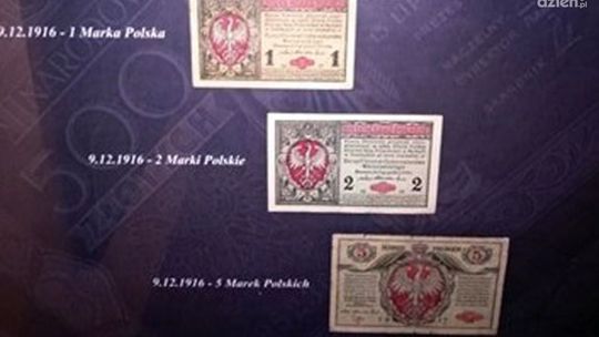 Wierzbica. Wystawa Banknoty polskie w XX wieku