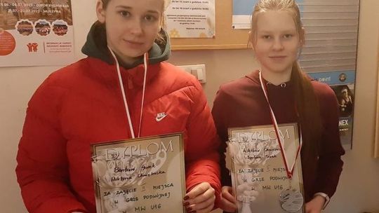 Wiktoria Chmielewska wicemistrzynią województwa mazowieckiego U-16