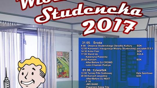 Wiosna studencka. Zobacz, co się będzie działo!