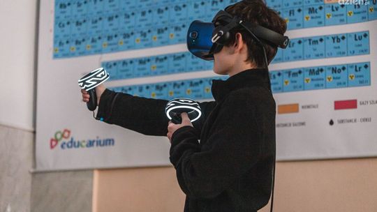 Wirtualne lekcje chemii w PSP 11 w Radomiu