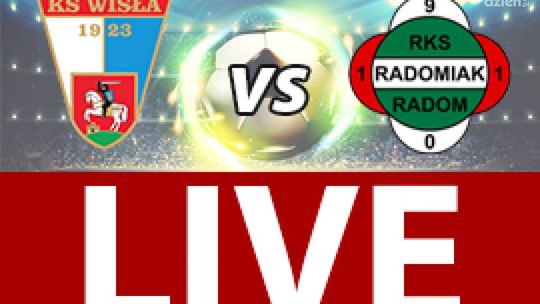 Wisła Puławy - Radomiak Radom 1:1 (zapis relacji)