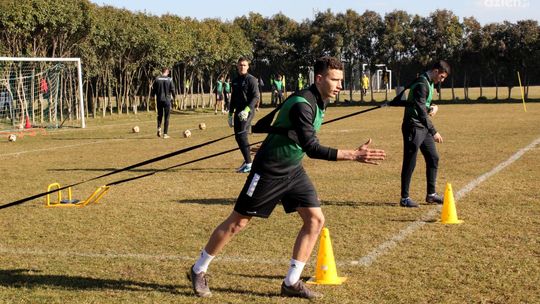 Włochy 2019. Krótki trening Radomiaka przed meczem