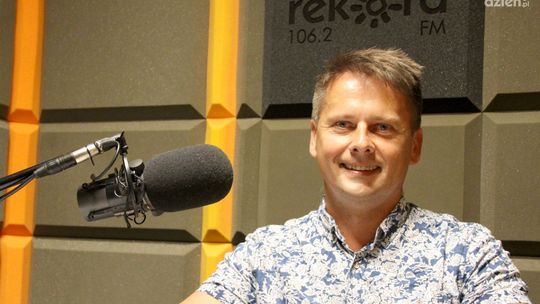 Wojciech Bernat - rozmowa w studiu lokalnym Radia Rekord