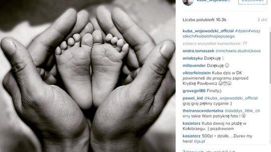 Wojewódzki zostanie ojcem?