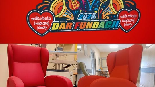 WOŚP przekazał fotele do radomskiego szpitala