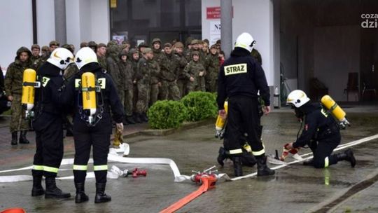 WOT i OSP Gózd i Kiedrzyn na wspólnych ćwiczeniach