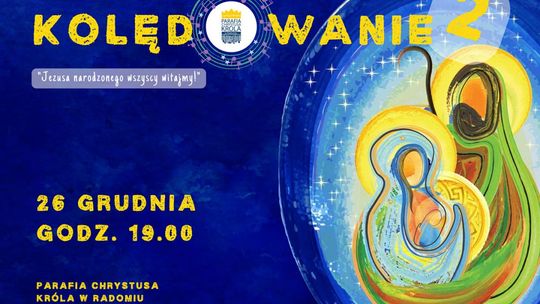 Wspólne kolędowanie na Gołębiowie