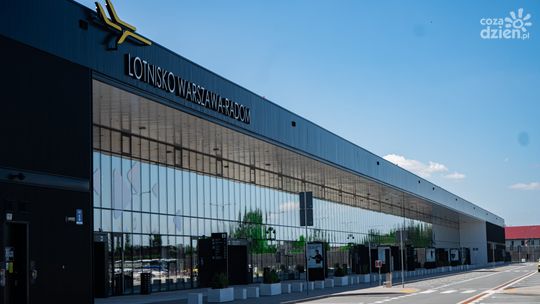 Wtedy Lotnisko Warszawa-Radom przekroczy 100 tys. obsłużonych pasażerów. Znamy datę