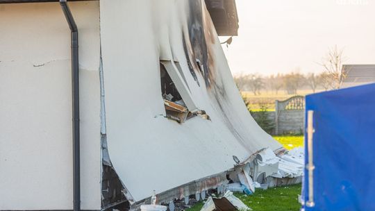 Wybuch w kotłowni. Pięcioosobowa rodzina straciła dach nad głową
