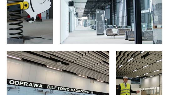 Wycieczka po terminalu radomskiego lotniska