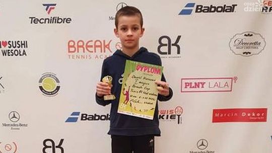 Wygrany tenisowy turniej młodego radomianina