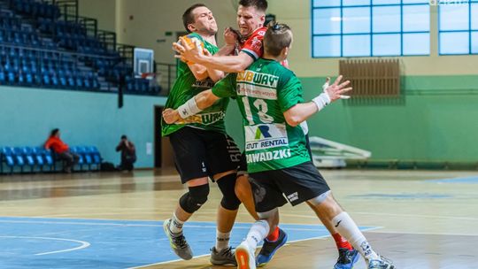 Wyjazdowy mecz szczypiornistów Uniwersytetu Radom z Jurandem