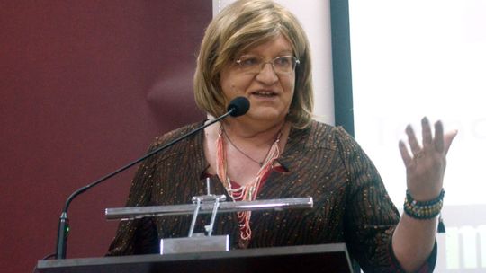 Wykład Anny Grodzkiej w Radomiu z incydentem