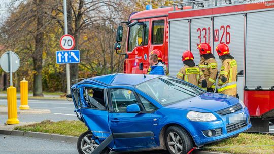 Wypadek na Czarnieckiego/Kapturska 