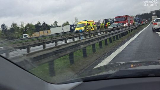 Wypadek na DK50 w Grójcu