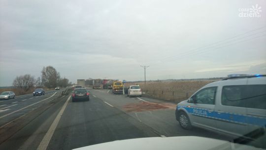 Wypadek na E7. Są utrudnienia w ruchu.