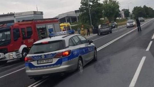 Wypadek na Kieleckiej. Dwoje dzieci w szpitalu