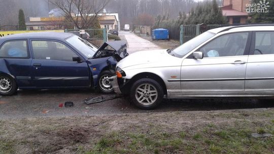 Wypadek na Kozienickiej. Utrudnienia w ruchu