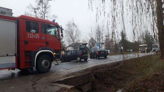 Wypadek na Kozienickiej - utrudnienia w ruchu