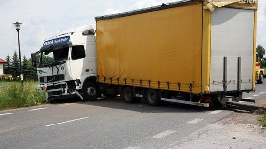 Wypadek na krajowej "dwunastce" w Kowalance