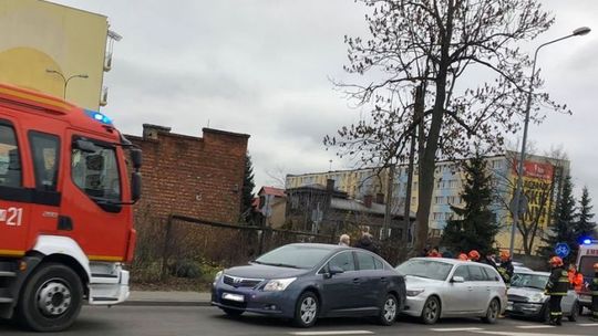 Wypadek na Limanowskiego. Jedna osoba poszkodowana