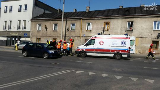 Wypadek na Limanowskiego! Jest ranna kobieta