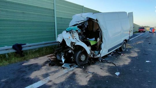 Wypadek na S7. Jedna osoba zginęła na miejscu