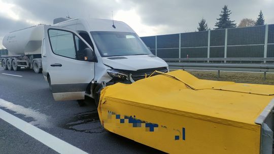 Wypadek na S7 w miejscowości Promna Kolonia