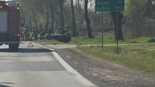 Wypadek na Sadkowie. Dziecko wśród poszkodowanych