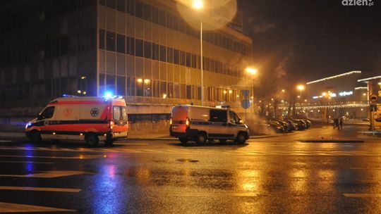 Wypadek na sylwestrze przy Placu Jagielońskim