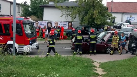 Wypadek na ul. Głównej