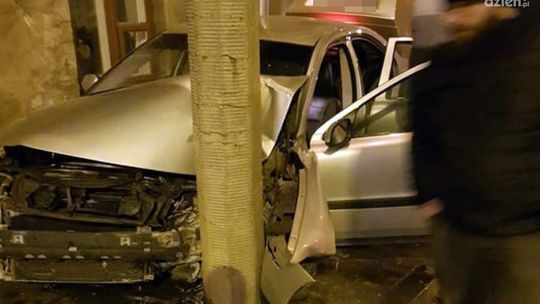 Wypadek na ul. Limanowskiego