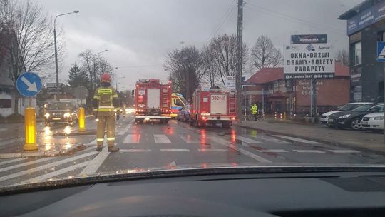Wypadek na ul. Lubelskiej 