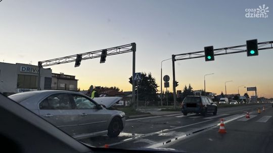 Wypadek na ul. Warszawskiej