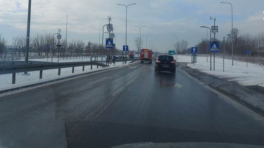 Wypadek na ul. Wojska Polskiego 