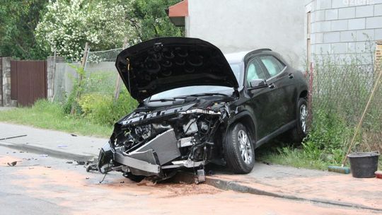 Wypadek na Zielonej. Kobieta w szpitalu